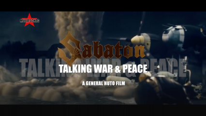 Posterframe von Sabaton - Talking War & Peace