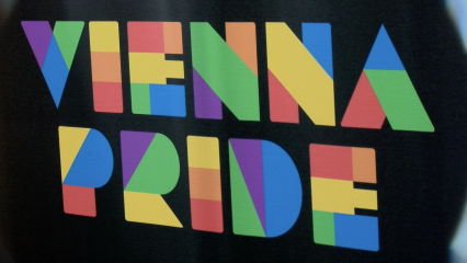 Posterframe von Pressekonferenz Vienna Pride - Regenbogencorso 2020